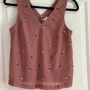 Summer shear tank top Size XS